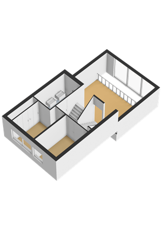 Floorplan - Jan Olphert Vaillantlaan 101, 1086 XZ Amsterdam